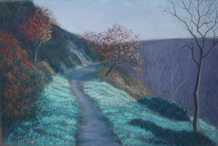 Frosty Morning, Sliding Rocks, Great Torrington