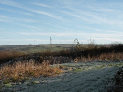 Towards the turbines