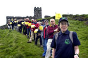 start at brent tor, photo by Nic Randall