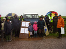 CAWT walk on Halsinger Down