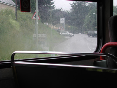 Winkleigh from the bus