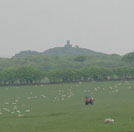 Looking back at Brent Tor
