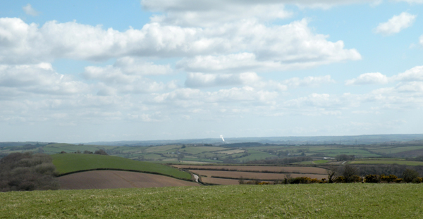 Batsworthy Cross, Two Moors and Bickham Moor