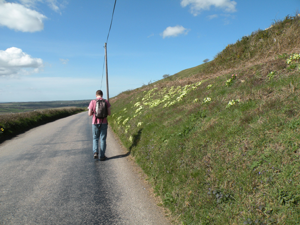 going back down the road