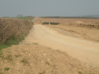 road towards turbine 3 or 4